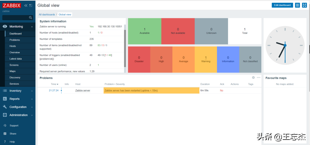 centos7飞速搭建zabbix5.0并添加windows、linux监控
